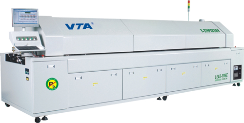 顶级大型无铅电脑热风氮气回流焊锡机