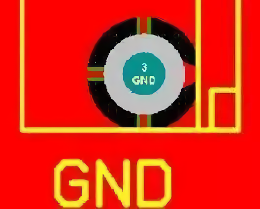 PCB线路板上的十字花焊盘