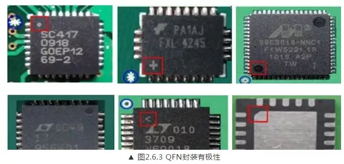QFN封装有极性