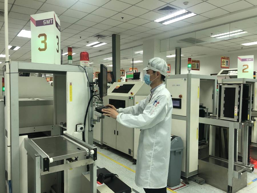 SMT贴片厂加工车间