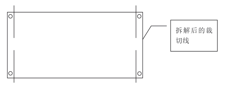 图3 拆解作业铆钉裁边